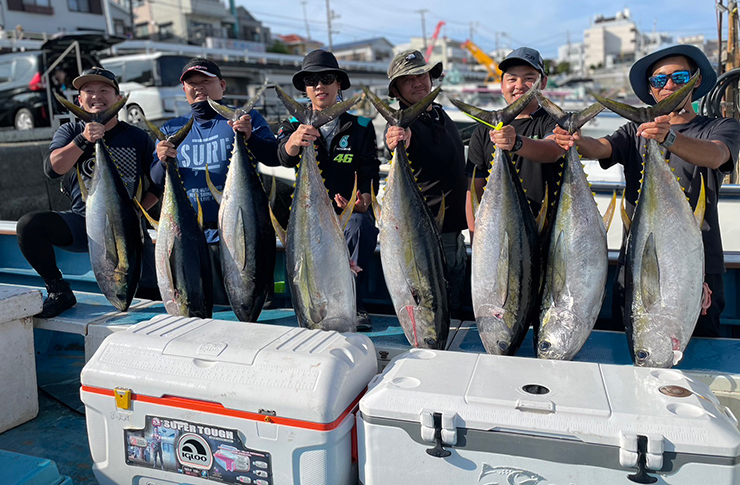 キハダキャスティング】相模湾・小田原早川港「弘美丸」