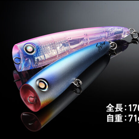 ソルティガ フロッサーはぶっ飛んで泡と音でアピールする次世代型ポッパー